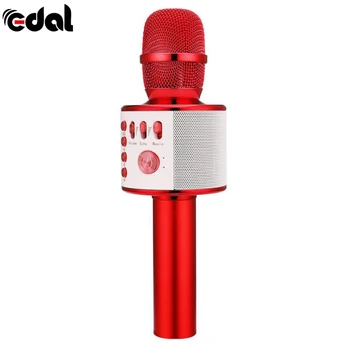 

K38 Wireless Bluetooth Handheld Karaoke Microphone KTV Home Mic Speaker Player Professional Microphones With Carring Case