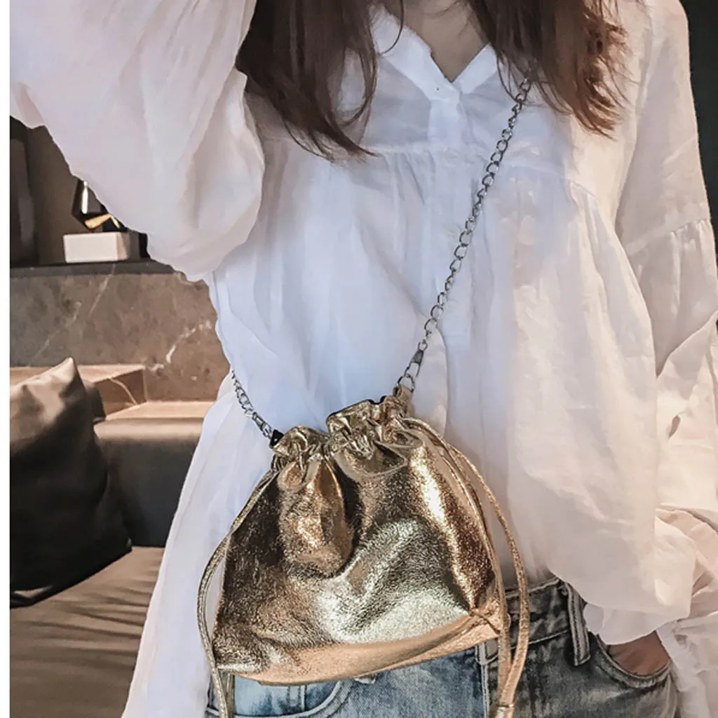 Кошельки и сумки Женская мода дикая Наплечная Сумка-мешок пакет карманный мини сумка Кошелек для монет Bolso#15