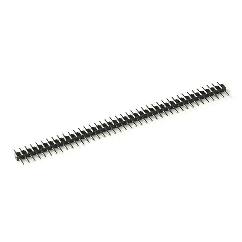 10 шт./лот шаг 2 0 мм одинарный/двухрядный штырьковый разъем 1x40P 2x40p медный