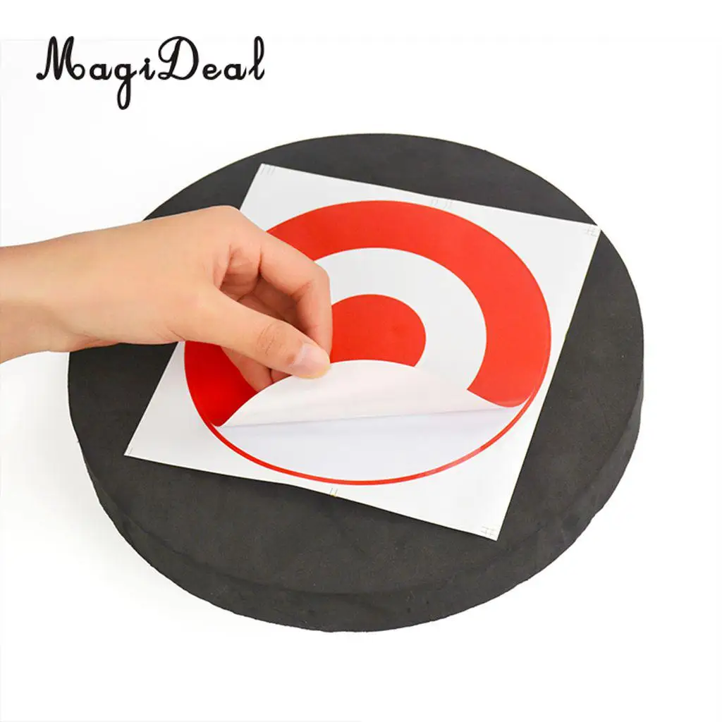1.10Inch Thick Self Recovery EVA Foam Archery Blowgun Target with 5 Pieces Target Paper