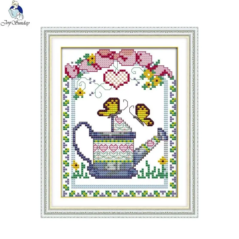 Joy Sunday Набор для вышивки крестиком ручной работы DMC 14ct и 11ct набор