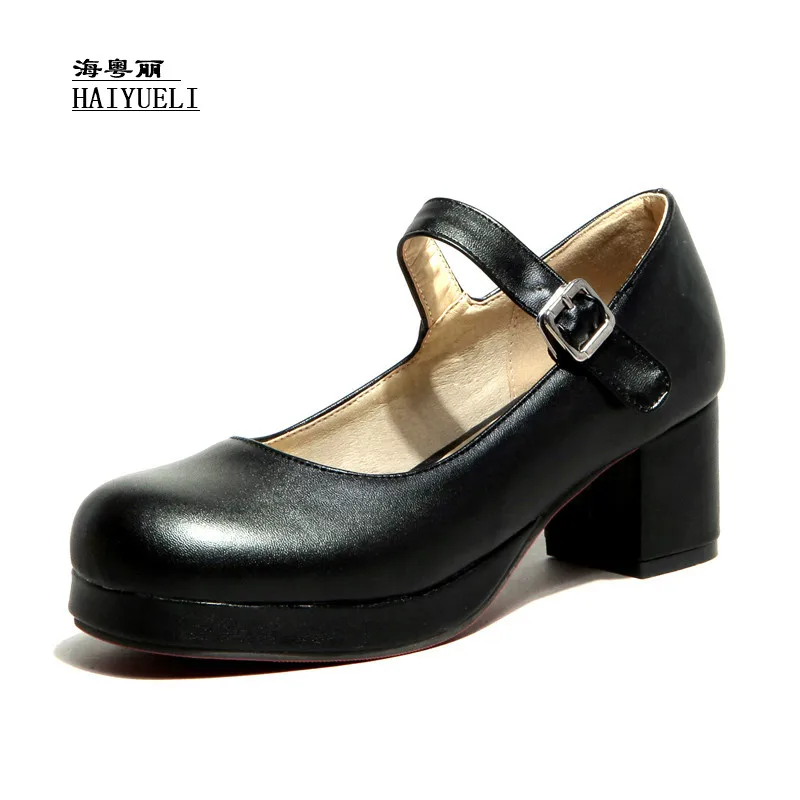 

fashion women's shoes Thick heel High heels shoes Women comfortable casual shoes