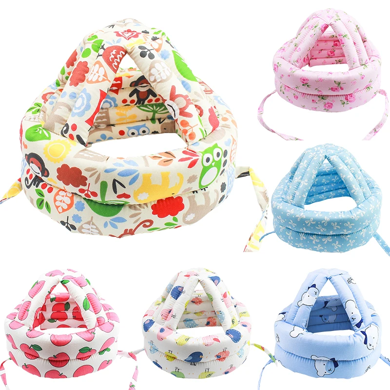 

2019 New Brand Baby Protective Safety Helmet For Baby Girls And Boys Walking Tiara Head Protection Soft Baby Boy Girl Child Hat