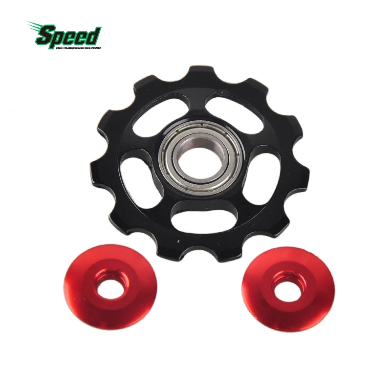 NEW 11T Bike Bicycle Aluminum Mountain Bike Wheel Rear Derailleur Pulley Bearing