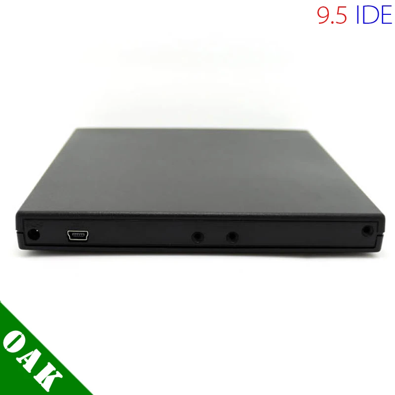 [Бесплатная DHL] Тонкий 9.5 мм IDE Внешний USB DVD RW корпус HDD адаптер 20 штук|adapter singapore|hdd