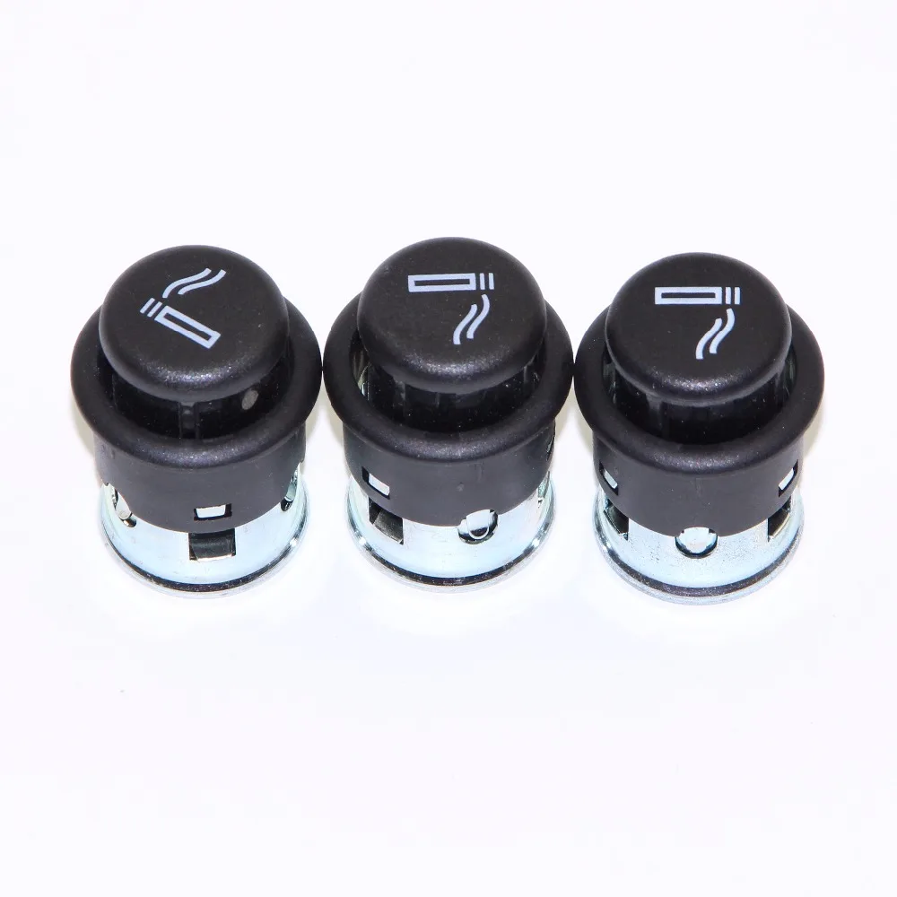 3pcs OEM Car Cigarette Lighter Assembly For Sea VW Passat Beetle Golf