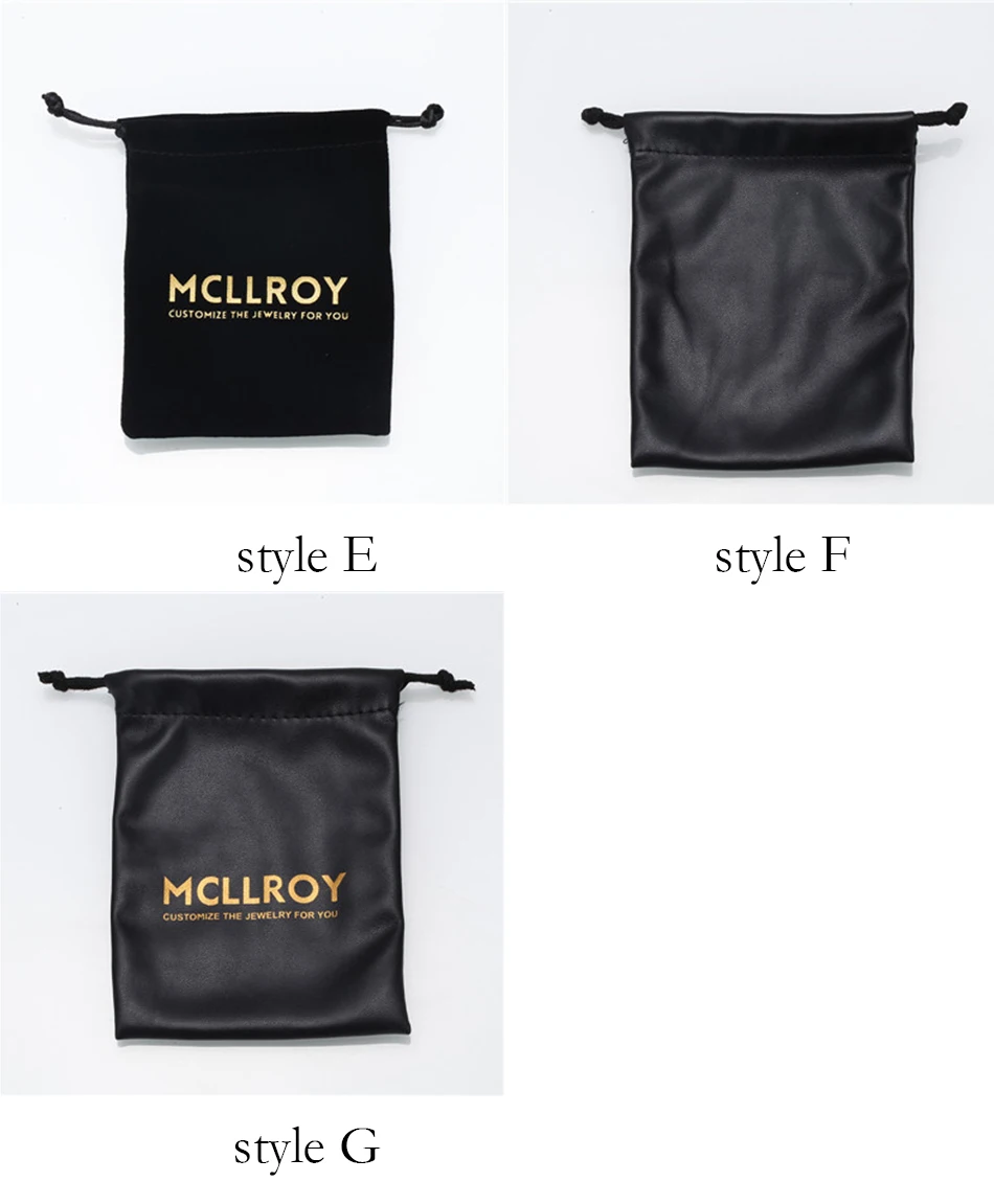 Mcllroy оптовая продажа Подарочная коробка с логотипом на заказ для роскошное колье бижутерия и браслеты и кольца Упаковка оптовая продажа