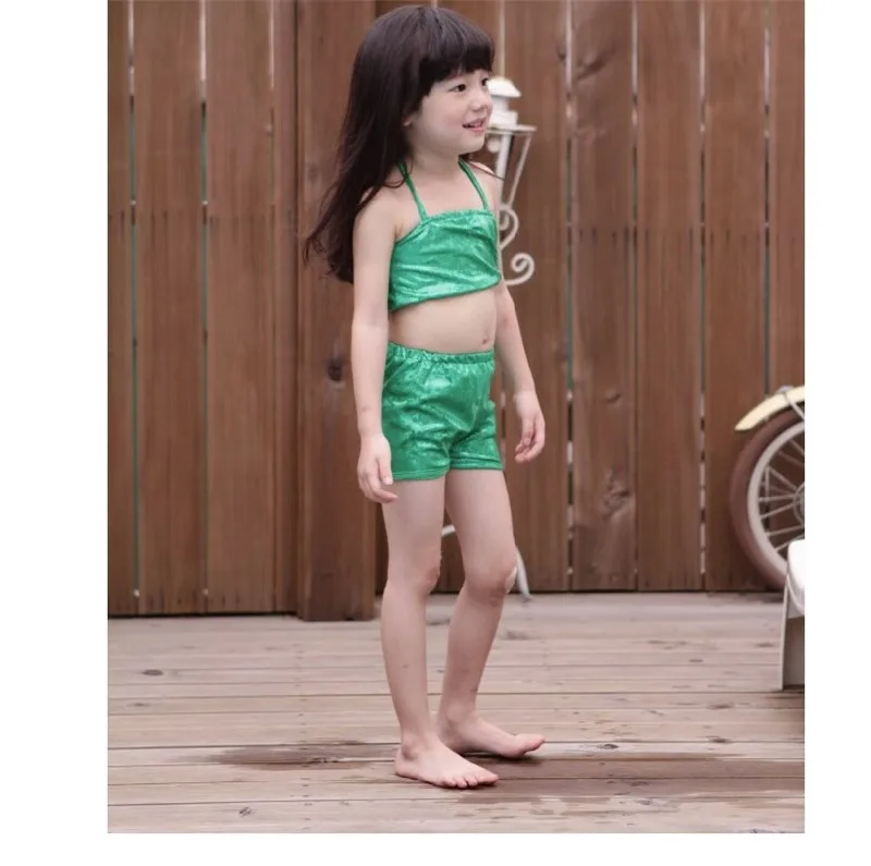 Милый раздельный бикини для маленькой девочки от 2 до 10 лет, модные костюмы, пляжная одежда для купания, Infantil, лето