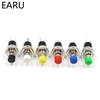 10Pcs Mini Micro DIY 7mm Thread 2 Pins Momentary Push Button Switch Red Black White Blue Yellow Green Lockless Self-rest ON/OFF ► Photo 3/6