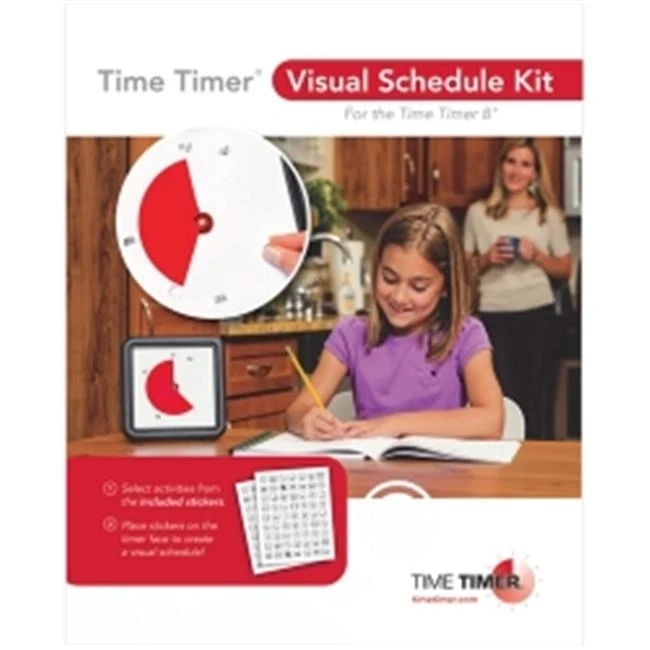 Time Timer TTMVSK11 Visual Schedule Board Kit