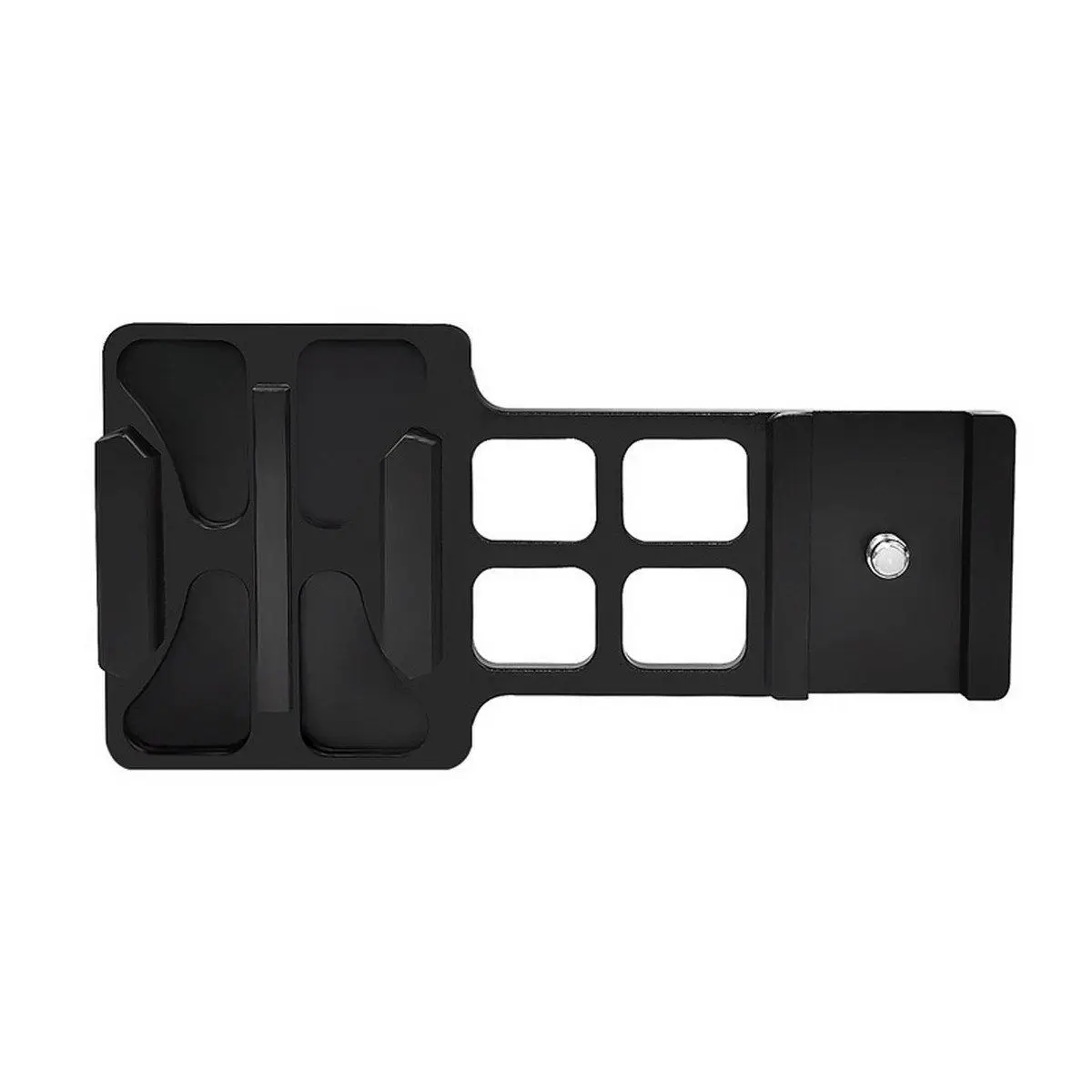 Cantilever Picatinny Weaver Rail Side Mount for GoPro Hero 4 3 2 1 Camera Also Compactible with Quick Release Buckle of SJCAM |