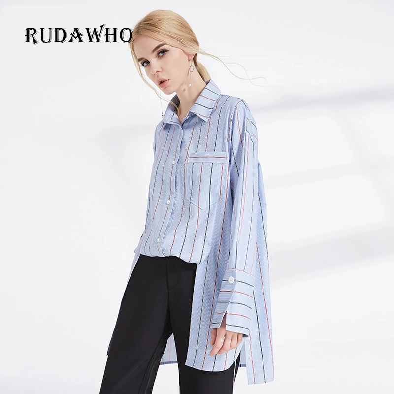 Rudawho модные женские туфли Блузки для малышек Sexy V Средства ухода за кожей Шеи