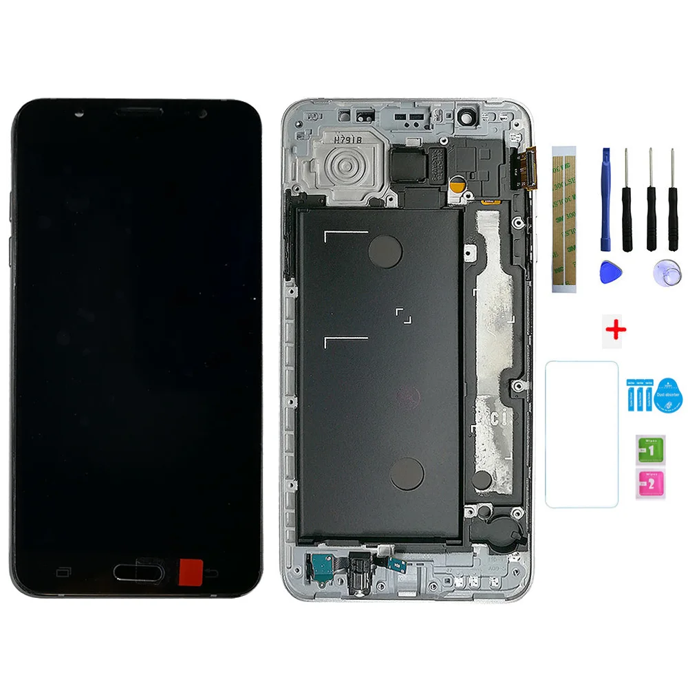 

SZHAIYU Adjustabe Brightness LCD For Samsung Galaxy J7 2016 J710H J710FN /DS J710F J710M LCD Display Touch Screen Frame Housing