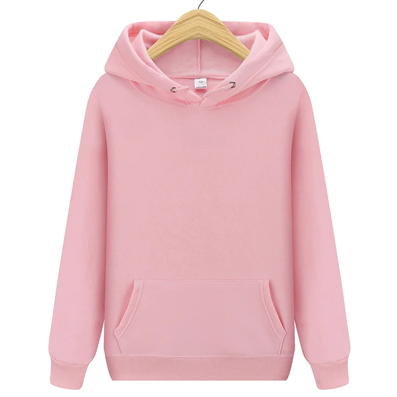Pink hoodies XUANSHOW мода Спортивный костюм женский Осень зима одежда хлопок Длинный рукав Толстовки и длинные брюки Набор из двух частей S-XXL - Цвет: Pink hoodies