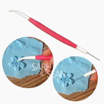 

T0046 Fondant Plastic Biscuit Icing Sugar Needle Cake Releasing Air Needle Baking Tool Kitchen Baking Decoration and Cake Tool
