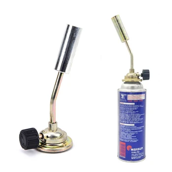 

Flame Gun Butane Burners Gas Adapter Torch Lighter Outdoor Stove Hiking Camping Equipment