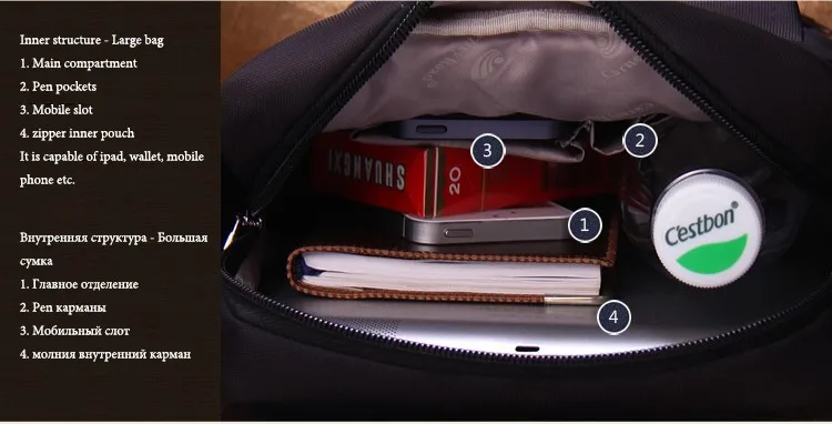 Однотонные(3) черные/серые/коричневые водонепроницаемые мужские сумки-мессенджеры из ткани Оксфорд сумки через плечо для iPad