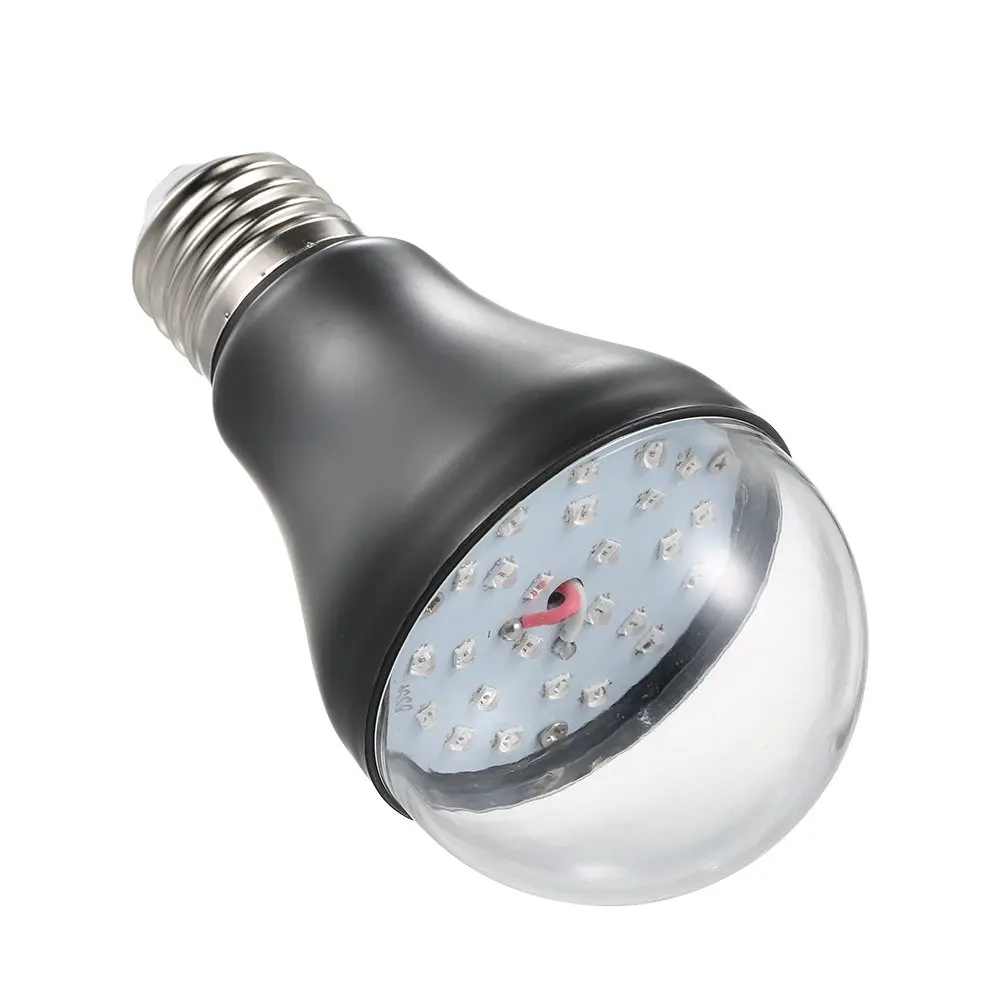 Лидер продаж Светодиодный лампа сверхъяркая E27 УФ лампа ультрафиолетового Цвет фиолетовый свет 25 Светодиодный лампа 110/220 V светодиодный энергосберегающая лампа