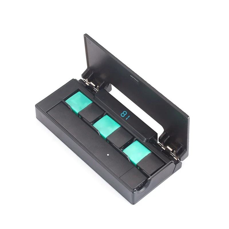 

Portable 1200mah Power Bank Charger Box Suitable For JUUL Charging Case Storage With Led Indicator Light And Magnetic Cover