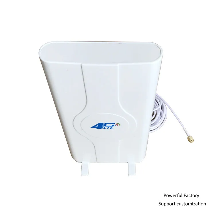 88dBI 4G LTE antena m�vil amplificador de se�al mImo Panel Antena 2 * SMA-macho/TS9 /conector CRC9 con Cable de 2M