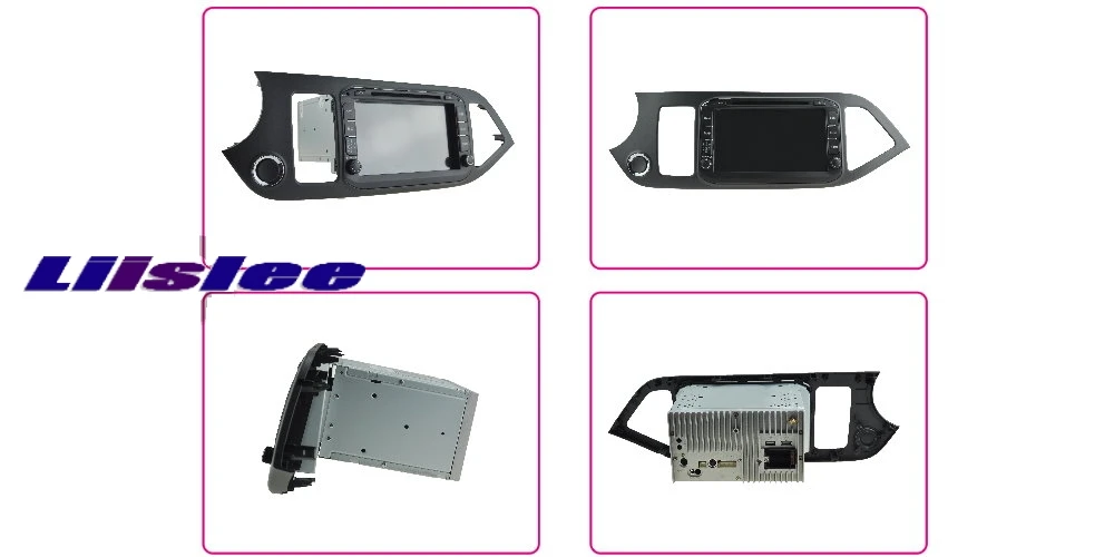 For KIA Picanto Monitor TA MK2 2011~2016 Car Multimedia TV DVD GPS Original Style Navigation Android  Advanced Navi mosaic