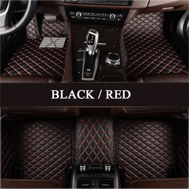 

Car floor mats for Subaru Forester Impreza Legacy Outback Tribeca XV BRZ Custom carpet floor liner pu- leather 3D car styling
