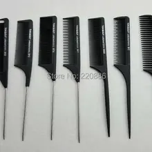 7 шт./компл. профессиональный набор расчесок из углеродного волокна парикмахерские волосы хвост расчески для красоты GIC-HB7P1