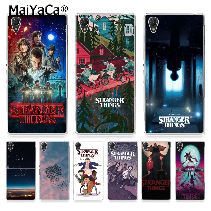 

MaiYaCa TV Stranger Things Luxury PC Hard Phone Case cover for sony z2 z3 z4 z5 z5 compact cover for LG G3 G4 G5CASE