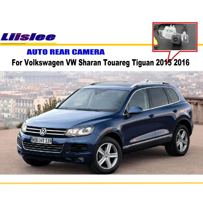 

Liislee Car Camera For Volkswagen VW Sharan Touareg Tiguan 2015 2016 / Rear View Camera / NTST PAL / License Plate Light OEM