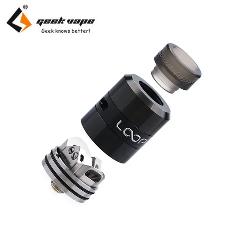 Оригинальный бак Geekvape Loop RDA 24 мм с объемным потоком воздуха атомайзер W образной