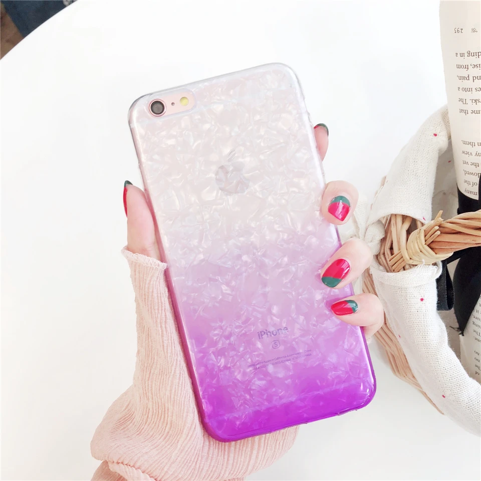 Радуга Мрамор ТПУ чехол для iPhone 6s 6 7 8 Plus X XS MAX XR крышка samsung J4 J6 2018 A5 A6 a8 S9 примечание