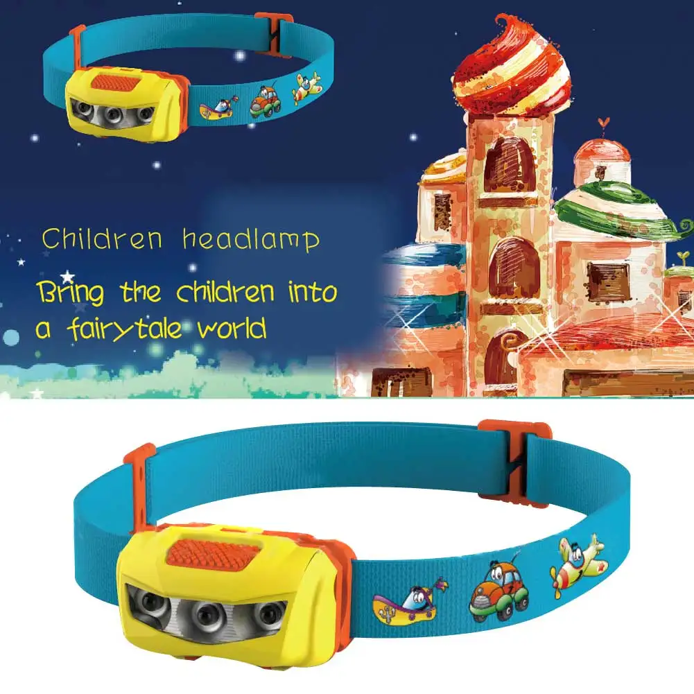Special Price of  Child LED Headlamp Battery Powered Flashlight Kid Headlight for Camping Hiking Walking Night Runnin