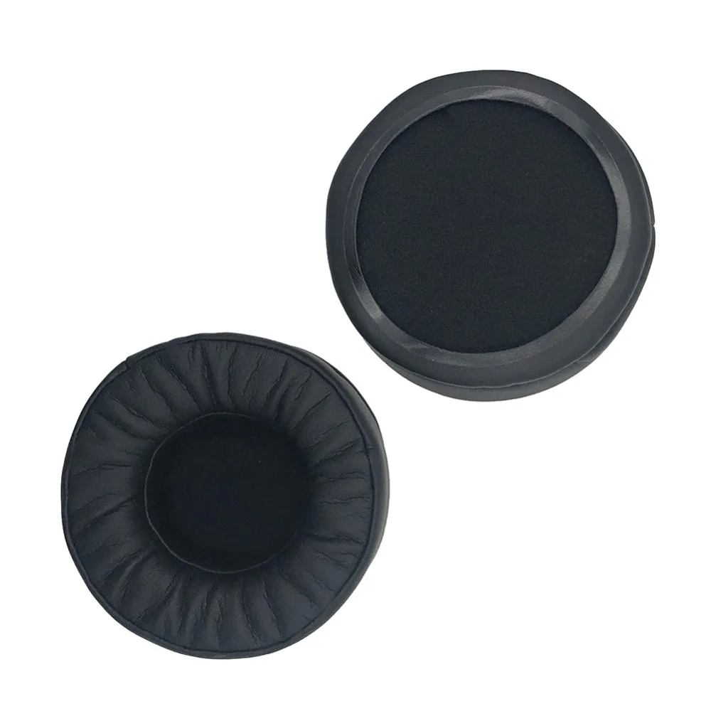 1 pair of Leather Replacement Ear Pads Pillow Earpads Foam Cushion Cover for Monoprice Retro Sleeve Headset Earphone