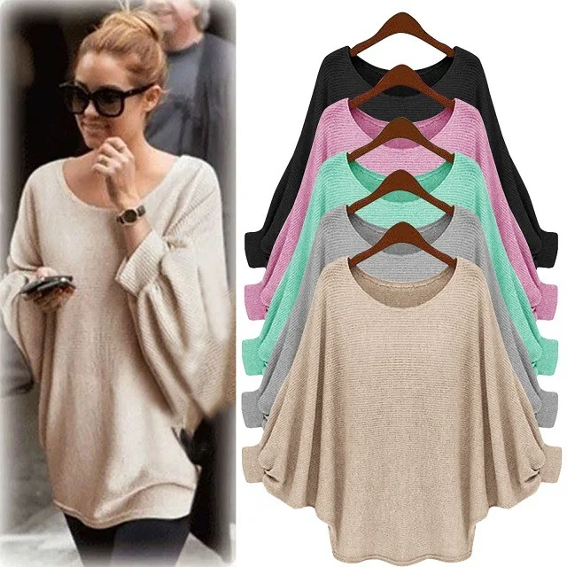 

Ebay Speed Selling 2019 Winter And Autumn, Bat Sleeve, Loose Trend, Sweater, Jacket, Special Offer, 6846#