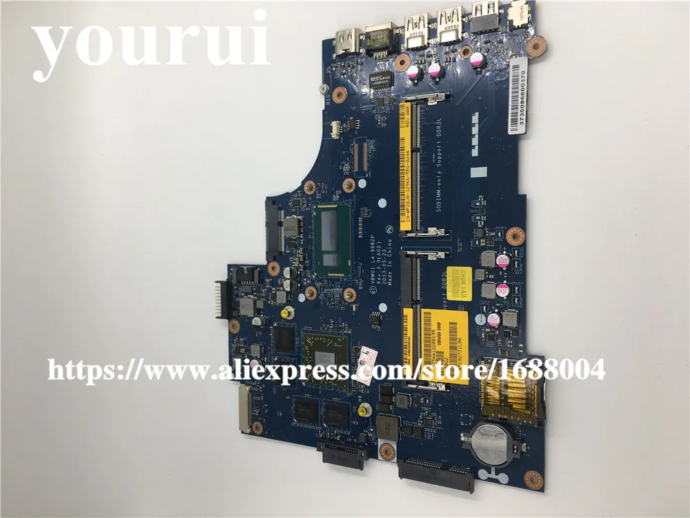 Флейта 0P28J8 P28J8 для DELL INSPIRON 3537 5537 материнская плата ноутбука VBW01 рев: 3 0 (A02) флейта |