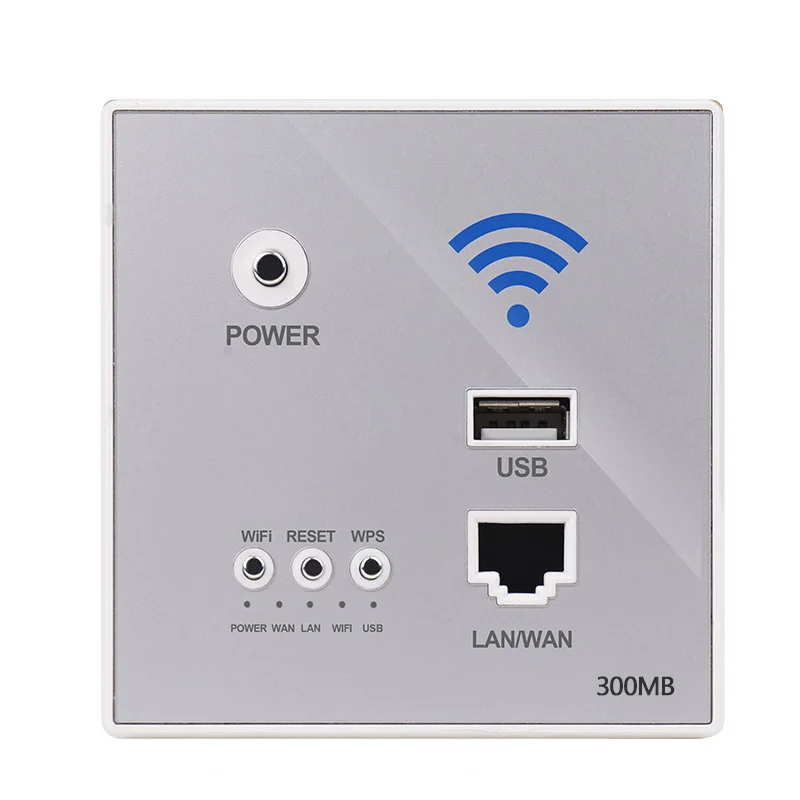 Смарт ретранслятор Bcsongben 300 Мбит/с 220 В Wi Fi 2 4 ГГц панель маршрутизатора usb разъем