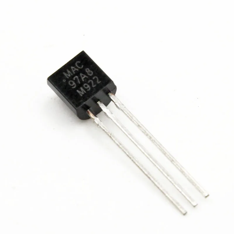 50 шт./лот MAC97A8 Triac 1A 600V TO 92 (Сделано в Китае)|c c| |