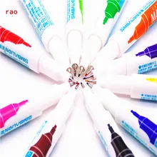 0,5 мм, 11 цветов, маркер, ручка, очень тонкая, на спиртовой основе, чернила, Перманентный знак на пленке/дереве/ткани/металле/стекле