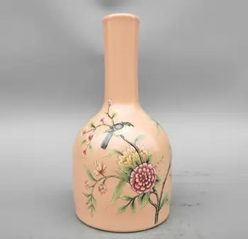 

China high-quality Ceramic Flowers and birds crafts vases