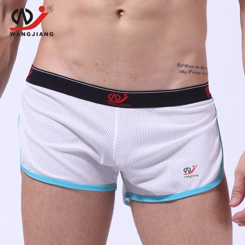 

WJ 2019 Men Underwear Boxer Shorts Trunks Slacks Cotton Men Cueca Boxer Shorts Underwear Printed Men Shorts Home Underpants