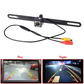 

Waterproof Night Vision 12 IR LED Car Rear View camera License Plate Frame Back Up Camera