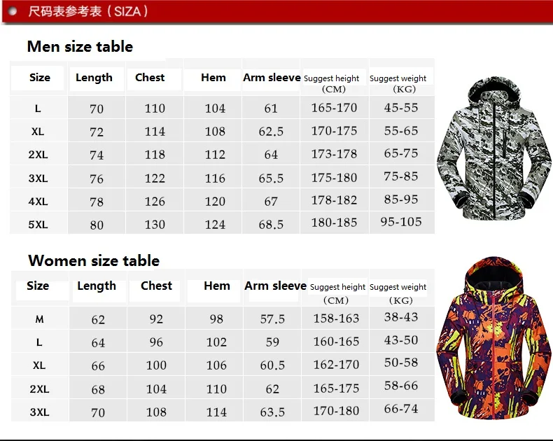 Для мужчин/wo мужские ветрозащитные для восхождения водонепроницаемые флисовые куртки пара камуфляж с капюшоном камуфляж армейская одежда Макс Размер 3XL 4XL 5XL