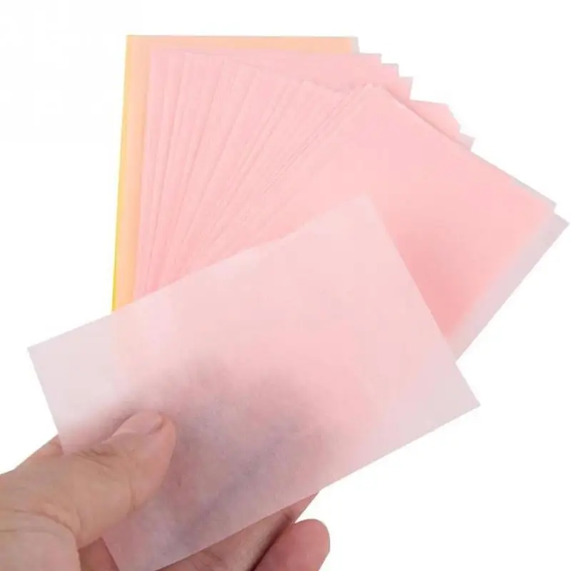 100pcs Oil Blotting Sheets Absorbing Matcha Oily Face Blotting Matting Tissue Protable Facial Absorbent Paper Oil Control Wipes