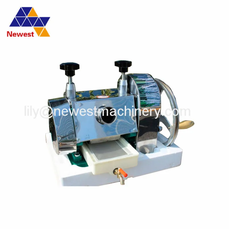 

Top quality stainless steel sugar cane juicer machine,manual sugarcane juice machine