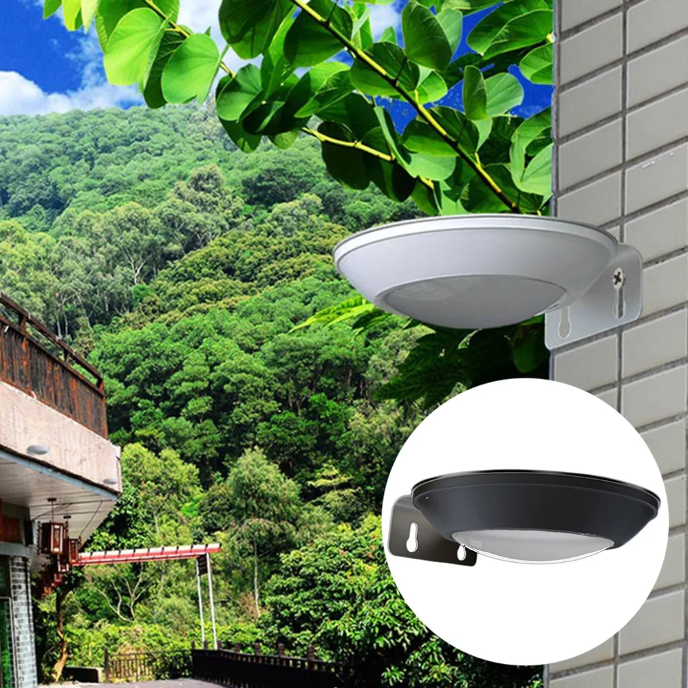 Waterproof Body Induction LED Wall Light Human Sensor Solar Lights IP65 Indoor Outdoor Bright Lighting for Home Garden Hallway | Лампы и