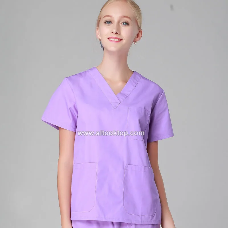 Women men hospital clinic doctor workwear scrub set beauty salon