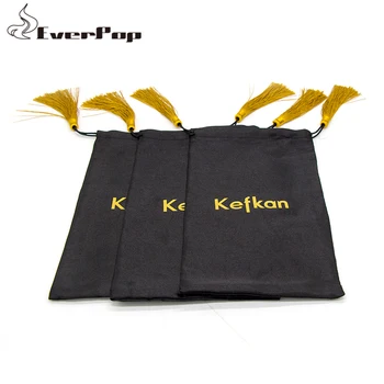 

Virgin Hair Extensions Bundles Packing Satin Bags Custom Logo Size 18x30cm with Drawstring