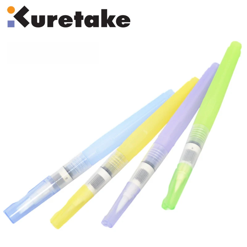 

ZIG Kuretake Brush for Watercolor Painting Small Medium Big Broad Flat Tip Japan