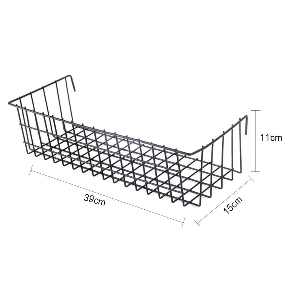 Настенный декор, железная рама, подвесной стеллаж, настенный дисплей, коробка для хранения, многофункциональная сетка, проволока, металлическая настенная полка, украшение для гостиной
