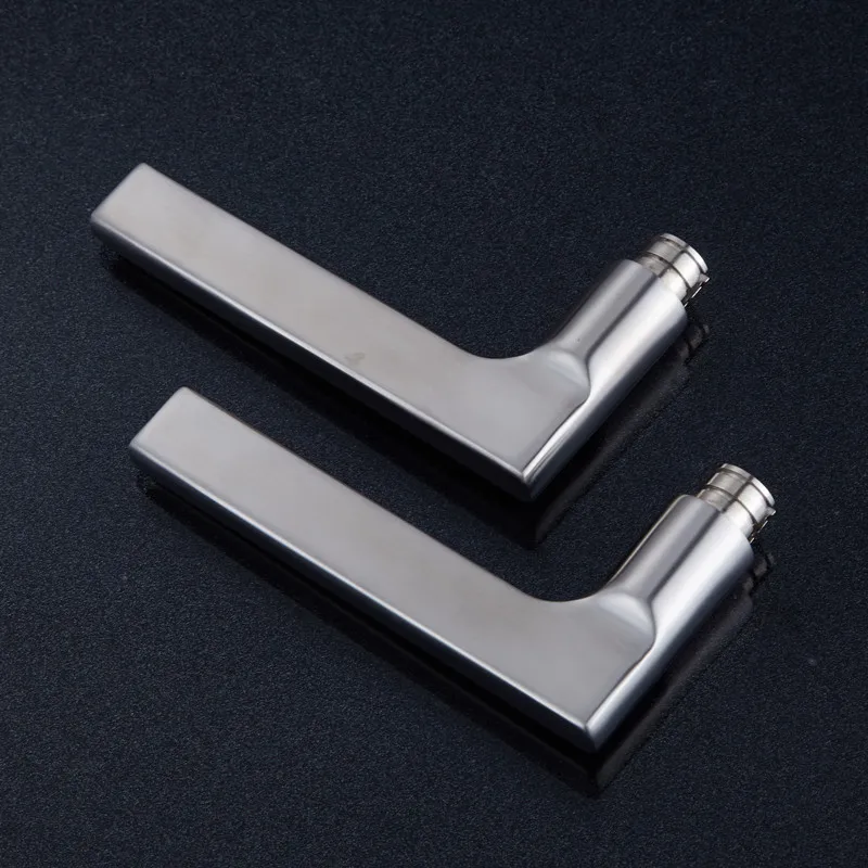 

Stainless Steel 304 Hollow Locks Handle Fittings Bedroom Door Handle Universal Bathroom Modern Design Door Lock